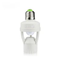 smart light bulb switch110v 240v pir induction infrared motion sensor e27 led lamp base holder socket adapter converter