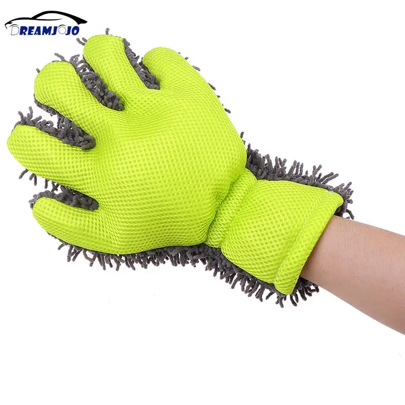 

1PC Cleaning Glove Car Sponges Mitt Microfiber Interior Exterior Care Wash Tool Top Quality Wholesale Drop Shipping