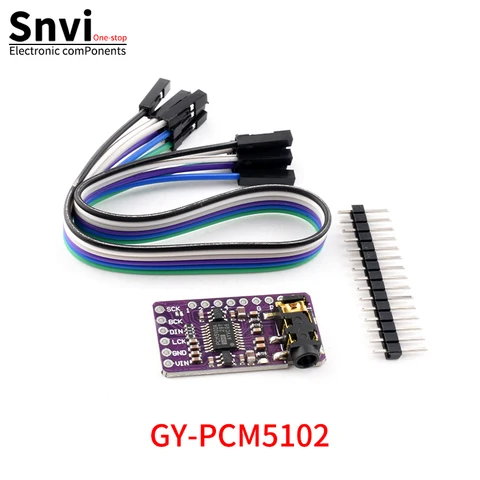 Модуль I2S PCM5102 SNVI  для Raspberry Pi