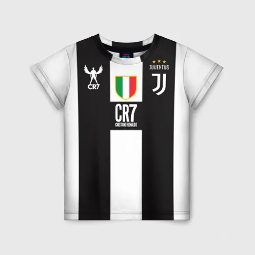 Детская футболка 3D Ronaldo Juventus / CR7 |