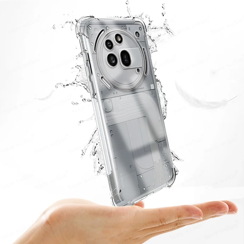 Для NothingPhone 3A Pro противоударная подушка безопасности полная защита мягкий чехол