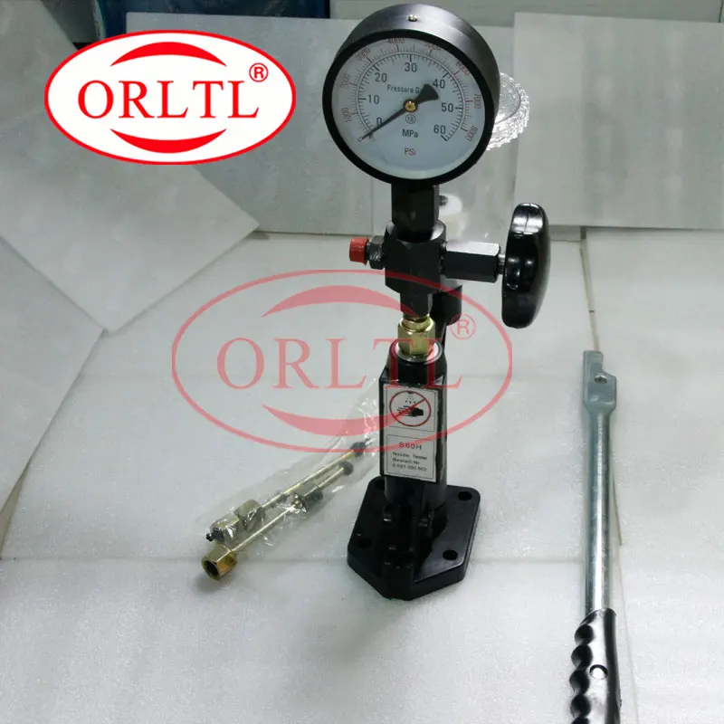 Фото ORLTL SH60 Испытание форсунок и испытание форсунок дизельного топлива Калибровка, Калибровка форсунок насоса S0098 и тестер пьезоинжектора №2