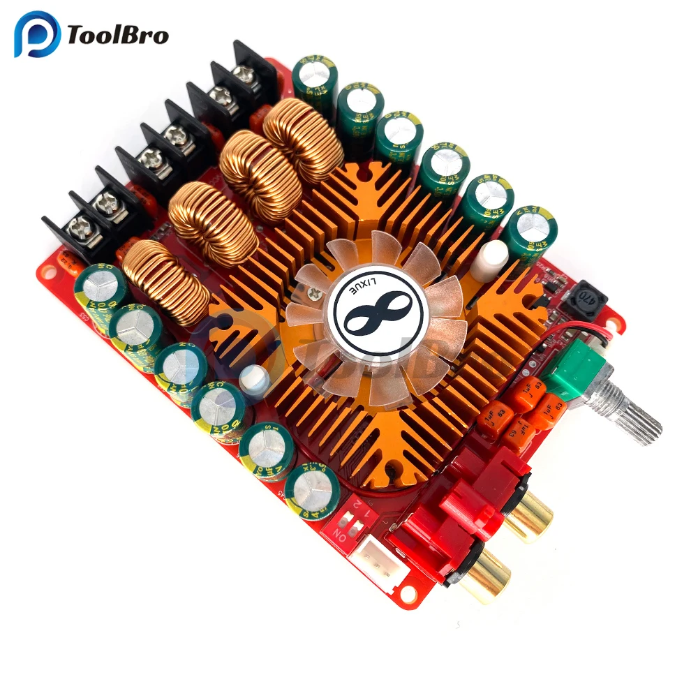 

TDA7498E High Power Digital Amplifier Board 160Wx2 Dual Channel HIFI Stereo Audio Amplifier Module Support BTL DC 15-36V