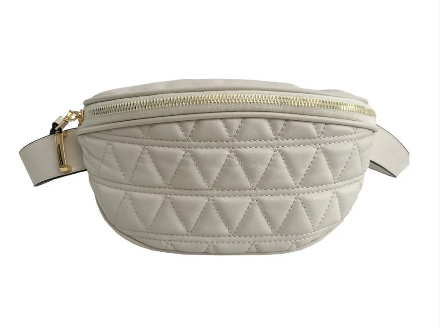 

2023 Casual PU Fashion Fanny Pack Design Ladies Zipper Chest Bag Girl Bag