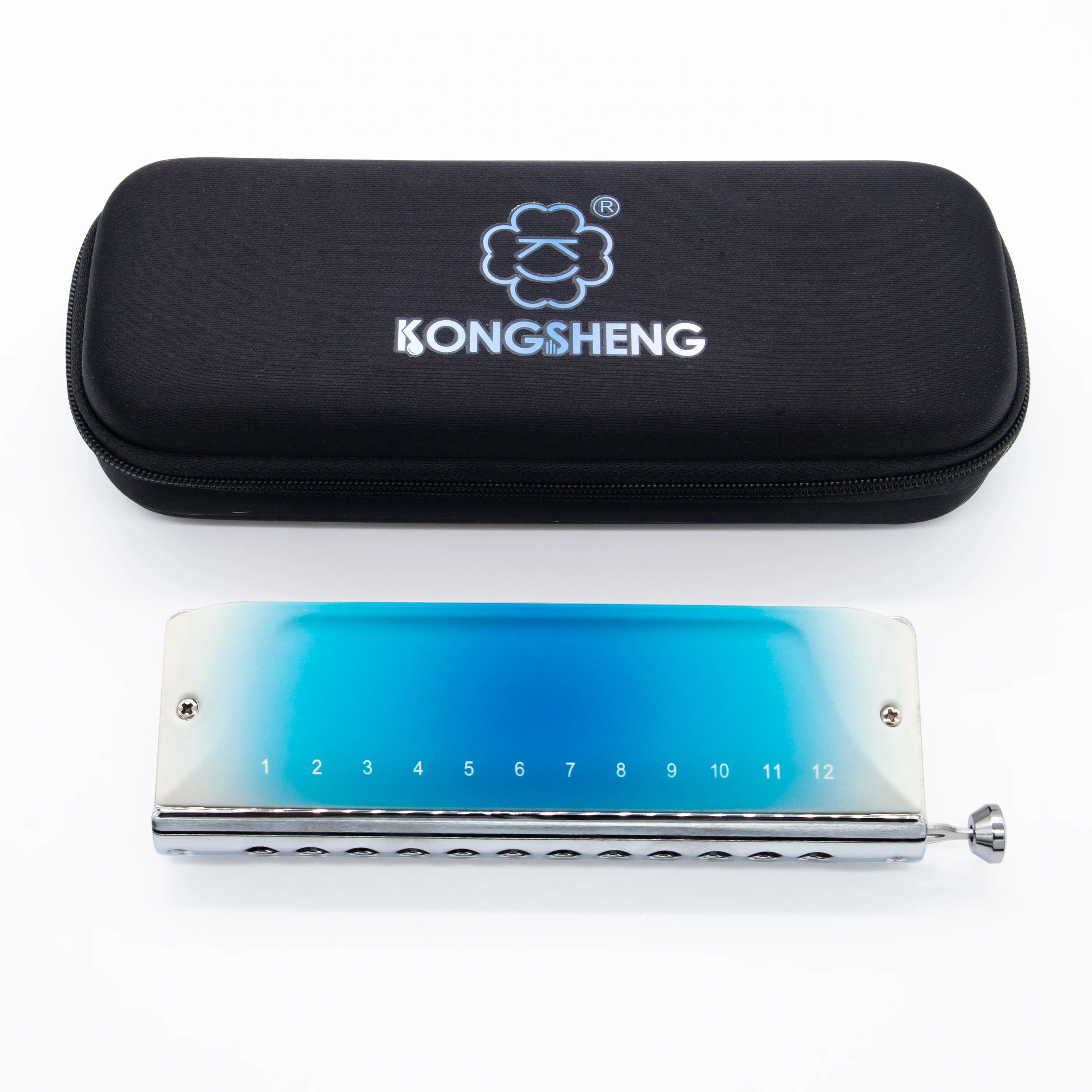 KONGSHENG RE-48 Хроматическая губная гармоника Rouge с 12 отверстиями (art.: 3920cd9ee2d75) - 3920cd9ee2d75