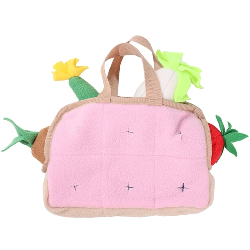 

Игрушка-табак для собак, пищащая жевательная игрушка для прорезывания зубов, мягкая овощная шкура