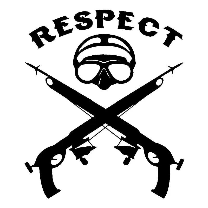 

Подводная охота черная прозрачная вырезанная виниловая наклейка на автомобиль водостойкая автодекоры на кузове автомобиля бампер ноутбук ПВХ KK