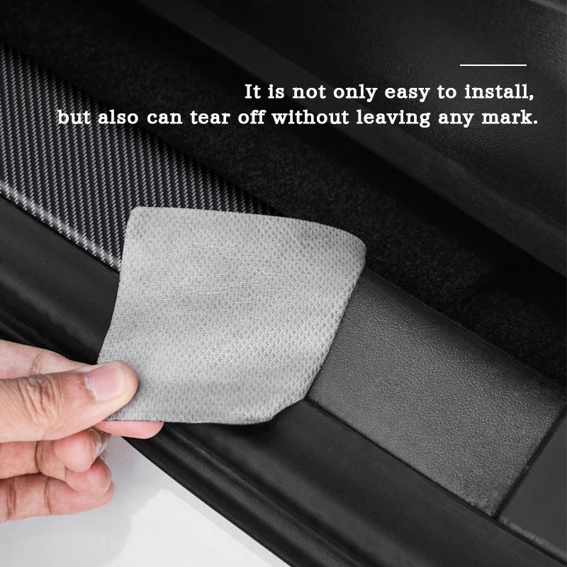 

Защитные пороги для Tesla, кожаные, 2017-2021, 4 шт. в наборе