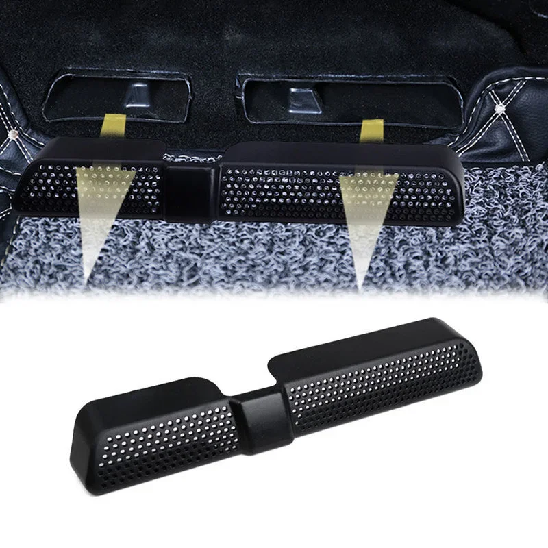 

1 пара автомобильных чехлов на выходе для Skoda Kodiaq 2016 2017 2018, заднее сиденье под вентиляционное отверстие кондиционера, сетка, аксессуары для декора автомобиля