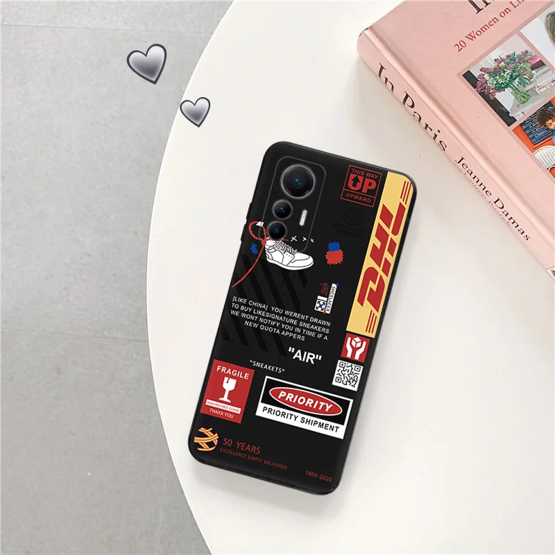 Противоударный мягкий чехол для телефона Xiaomi 12T 12X 13Lite Redmi Note 12 4G 5G 12s 13 Pro 12c 13c