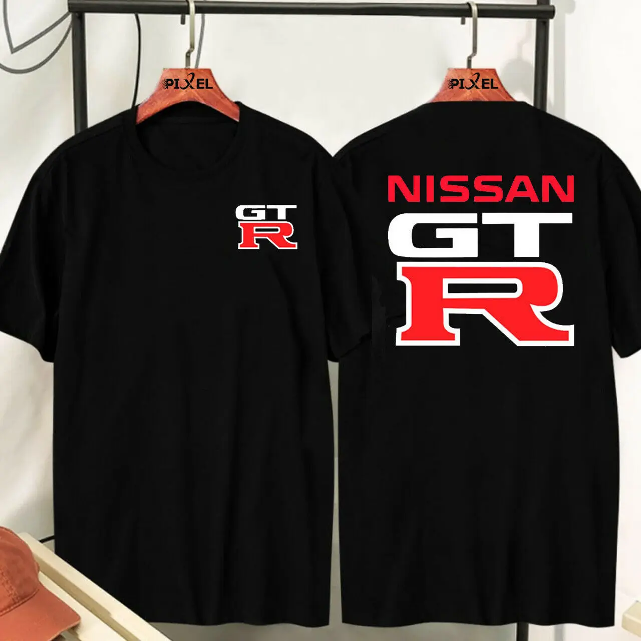 

2021 New Nissan GTR Racing Logo Men's T-shirt