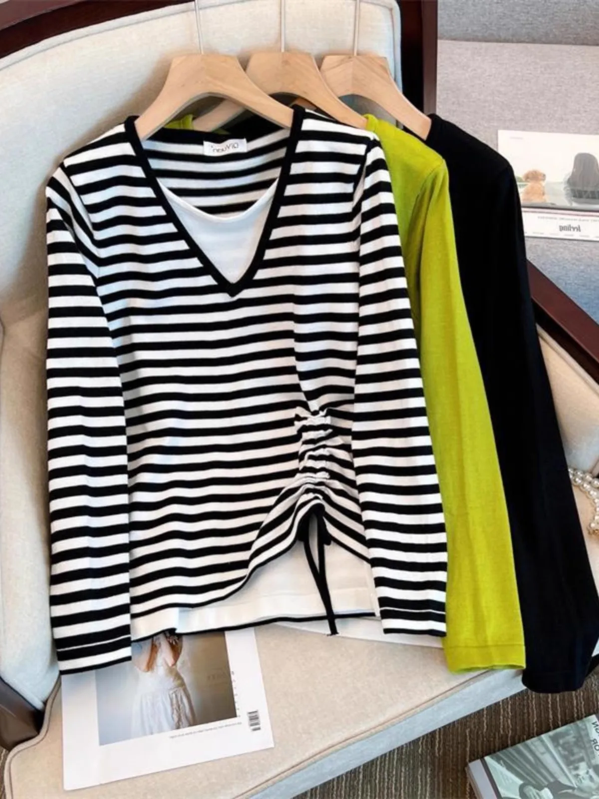 Женская футболка с длинным рукавом