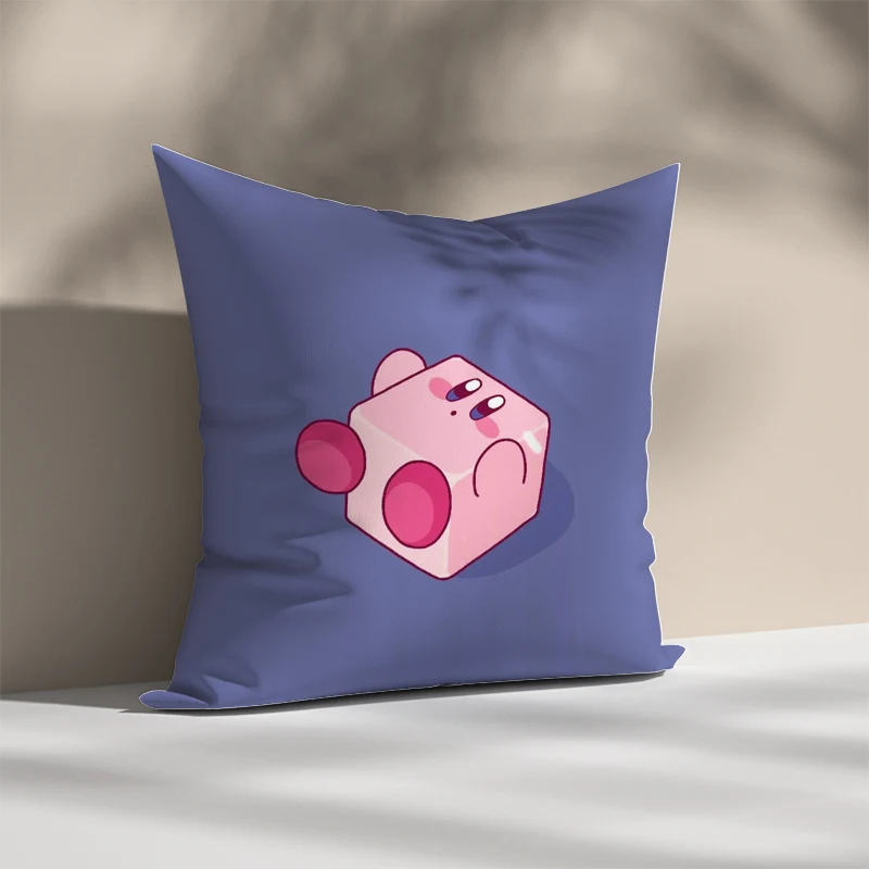 

Ornamental Pillows Kirbys Cushion Pillow Cover Child Pillowcase Cushions Home Decor Decorative Sofa 45x45 Covers Anime Bed Throw