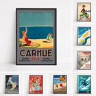 Carhu аргентинский винтажный постер для путешествий a5a4a3a2 холст для гостиной домашний декор