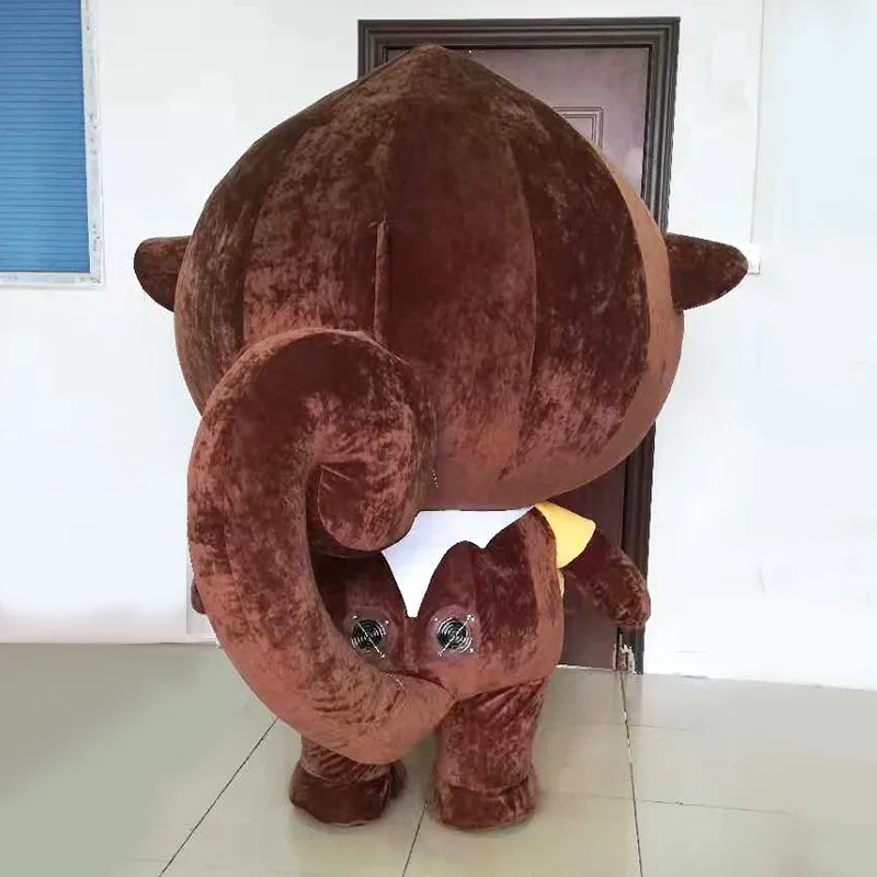 Надувная длинная юбка новый мультяшный милый плюшевый рекламный косплей кукла