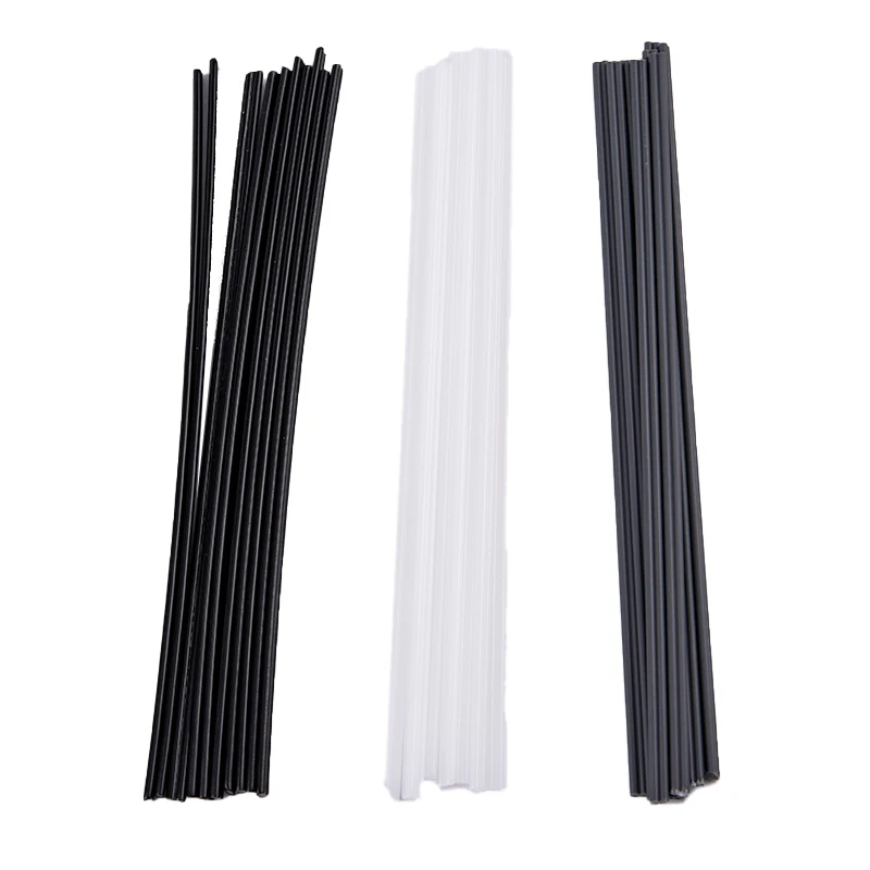 

10Pcs/pack Black/White 20cm Welding Rod PP/PVC/PE Stick Plastic Welder Gun Bumper Repair Supply