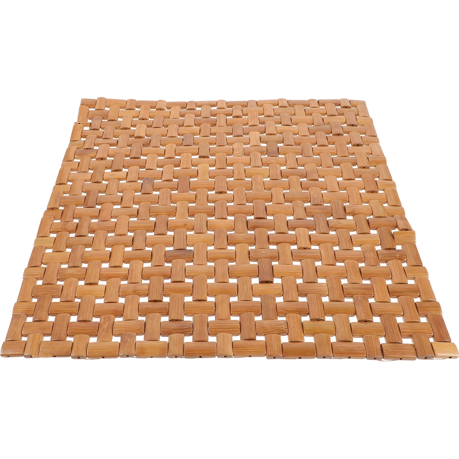 

Dining Chair Mat Outdoor Cushions Bamboo Sitting Seat Summer Supplies Square Floor Auto