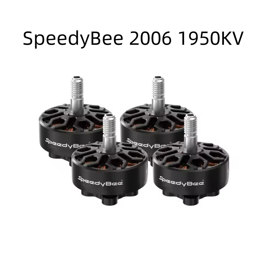 Бесщеточный двигатель SpeedyBee 2006 1950KV для RC FPV Bee35 Drone 3 5/4 дюйма/5 дюймов Tinywhoop Freestyle Racing
