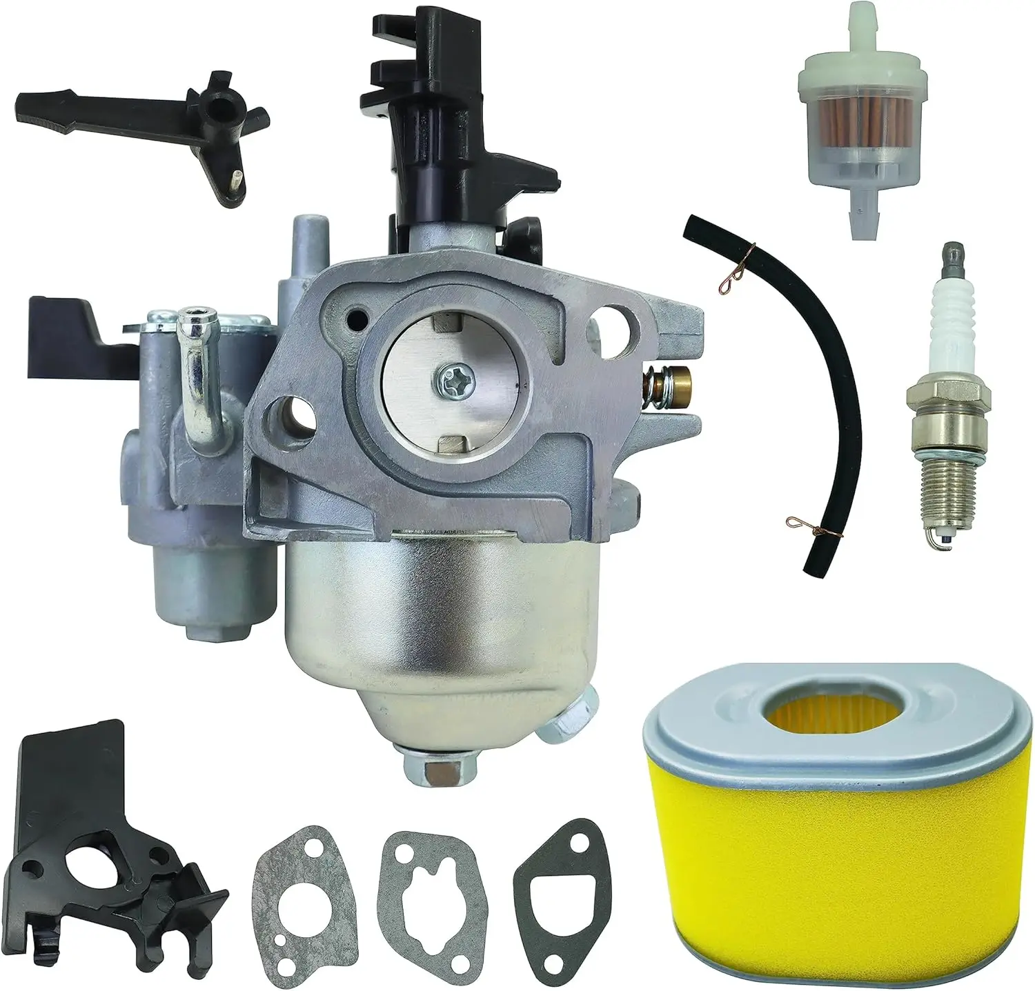 Фото Карбюратор для двигателя Kohler SH265 6.5 HP Series 3000 196cc с воздушным фильтром, замена 16-S, 18 853 05-S, 18 853 06-S №1