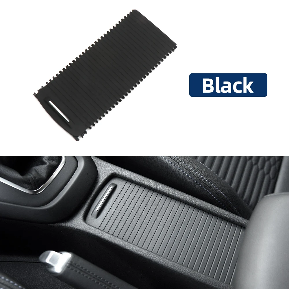 

Для Ford Focus 2015-2018 подстаканник, занавеска, центральный подлокотник, крышка ящика для хранения, роликовый затвор, продуктовая коробка, декоративная крышка