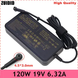 19V 6.32A 120W 4.5*3.0mm AC Charger Laptop Adapter for ASUS Pro G60J UX501J G60V W6700 YX570Z G60VM  in Pakistan