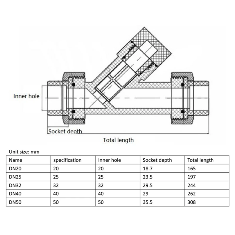 

Transparent PVC Y-Type Filter Pipe Connector Irrigation Filters Replacement for Aquarium Garden Watering Tube Fish Drop Shipping