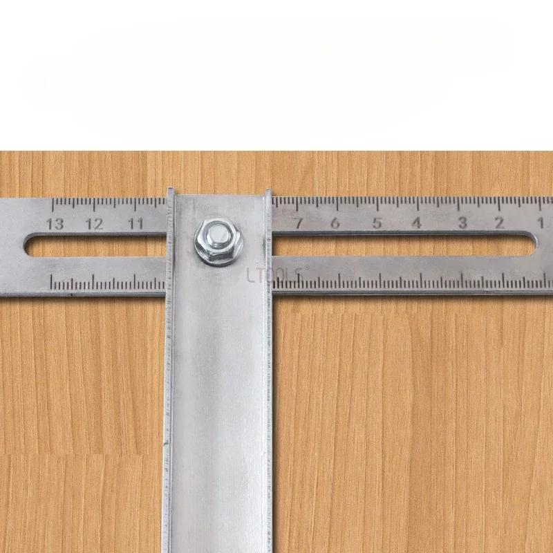 Вешалка для гардероба линейка установки штанги регулируемая ручная из