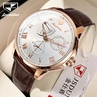 jsdun 8921 brand 40hours power storage mens watch automatic mechanical watches for men wrist watch stop watch 50m waterproof