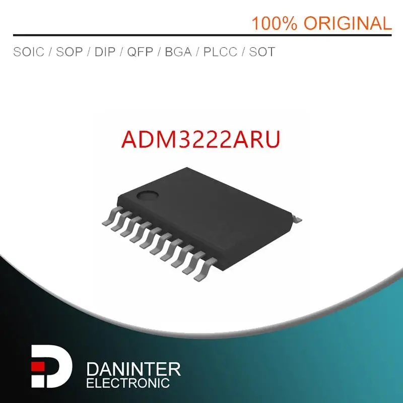 

ADM3222 ADM3222ARU ADM3222ARUZ TSSOP20 5PCS/LOT