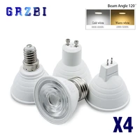 4pcslot e27 led e14 lamp mr16 6w lampara led 220v bombillas led lamp spotlight lampada bulb gu10 led ampul home lighting