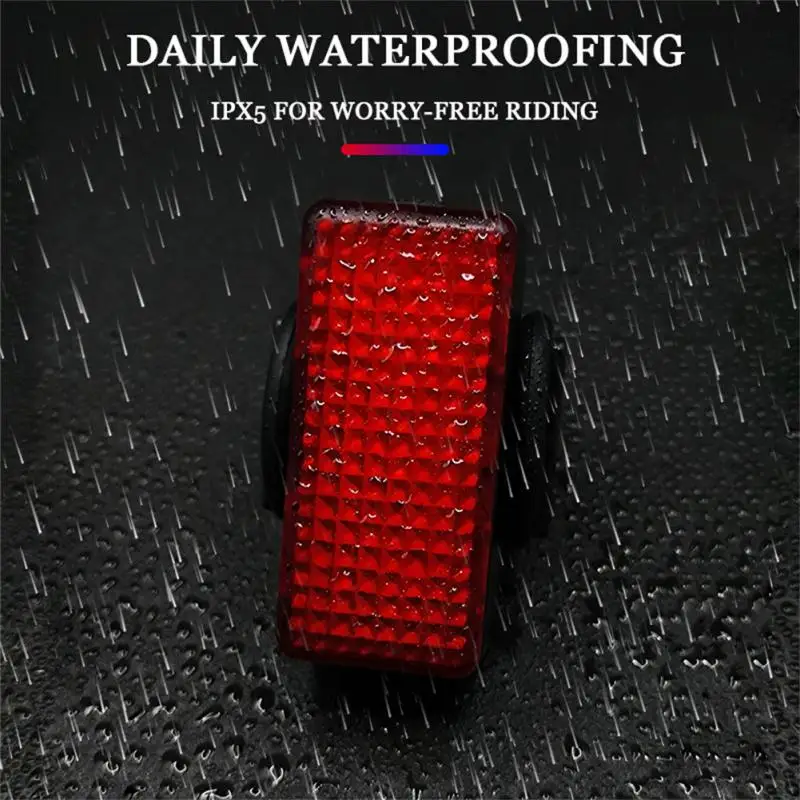 

New bicycle light highlight warning lamp backpack running light riding helmet lamp taillight outdoor bicycle accessories