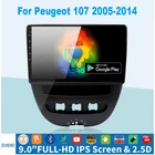 Android 10 для Peugeot 107 Citroen C1 Toyota Aygo 2005 - 2014 Автомагнитола мультимедийные видеоплееры CarPlay 2 din без dvd Carplay