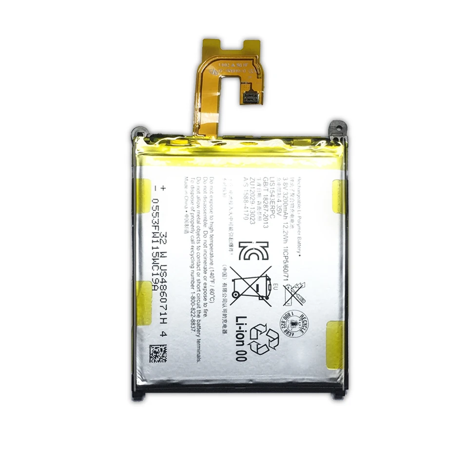 

Для SONY Xperia Z2 L50w Sirius SO-03 D6503 D6502 аккумулятор LIS1543ERPC 3200 мАч номер отслеживания поставки