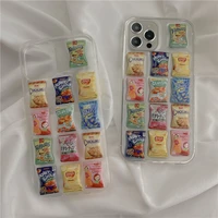 stereo snack chips apple for 12 11 promax phone case 7p 8plus glue x xr transparent