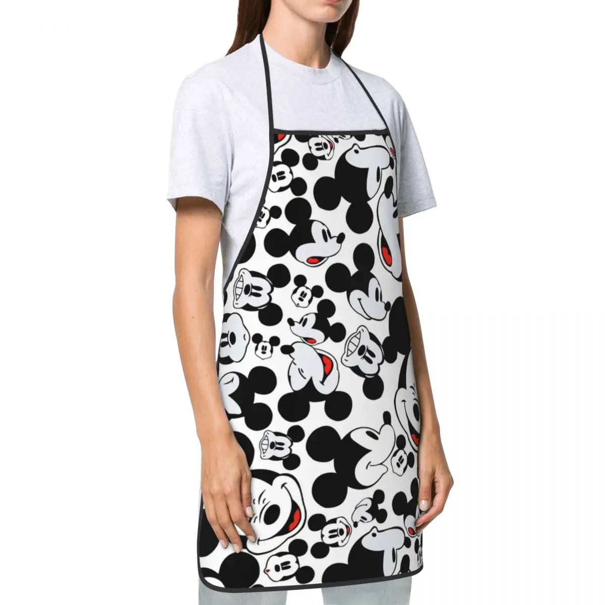 Индивидуальные лица Микки Мауса для женщин и мужчин мультяшный унисекс