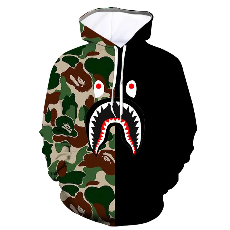

2022 Fall New Men's Hoodie 3D Digital Printing Cool Men/Women XXS-6XL