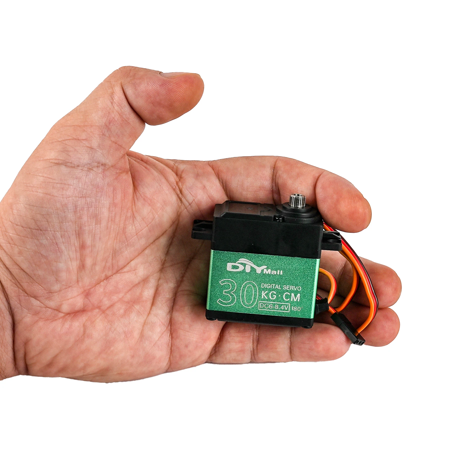 Цифровой сервопривод металлическая шестерня высокий крутящий момент вращение