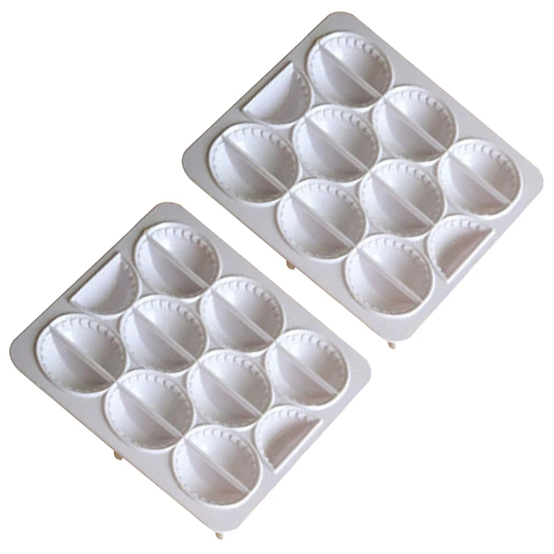 

2X 18 Holes Dumplings Mould Ravioli Maker Kitchen Gadget Dumplings Maker Meat Dumpling Maker Pelmeni Mold