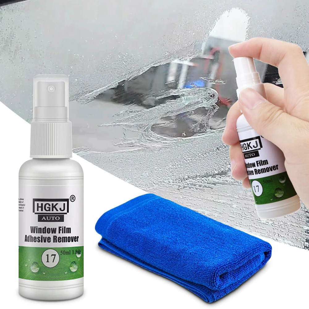 

HGKJ-17 20-100ml Solar Window Film Adhesive Remover Glass Paint Cleaning Ceramic Car Scratch Coating Accessories Polishing Agent