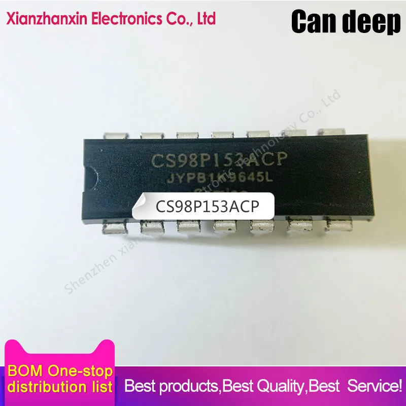 

5PCS/LOT CS98P153ACP CS98P153 DIP14 IC chip