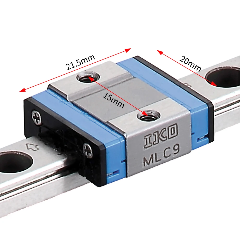 IKO ML9 MLC9 MLG9 MLL9 Линейный блок Линейная направляющая Ползунок подшипник