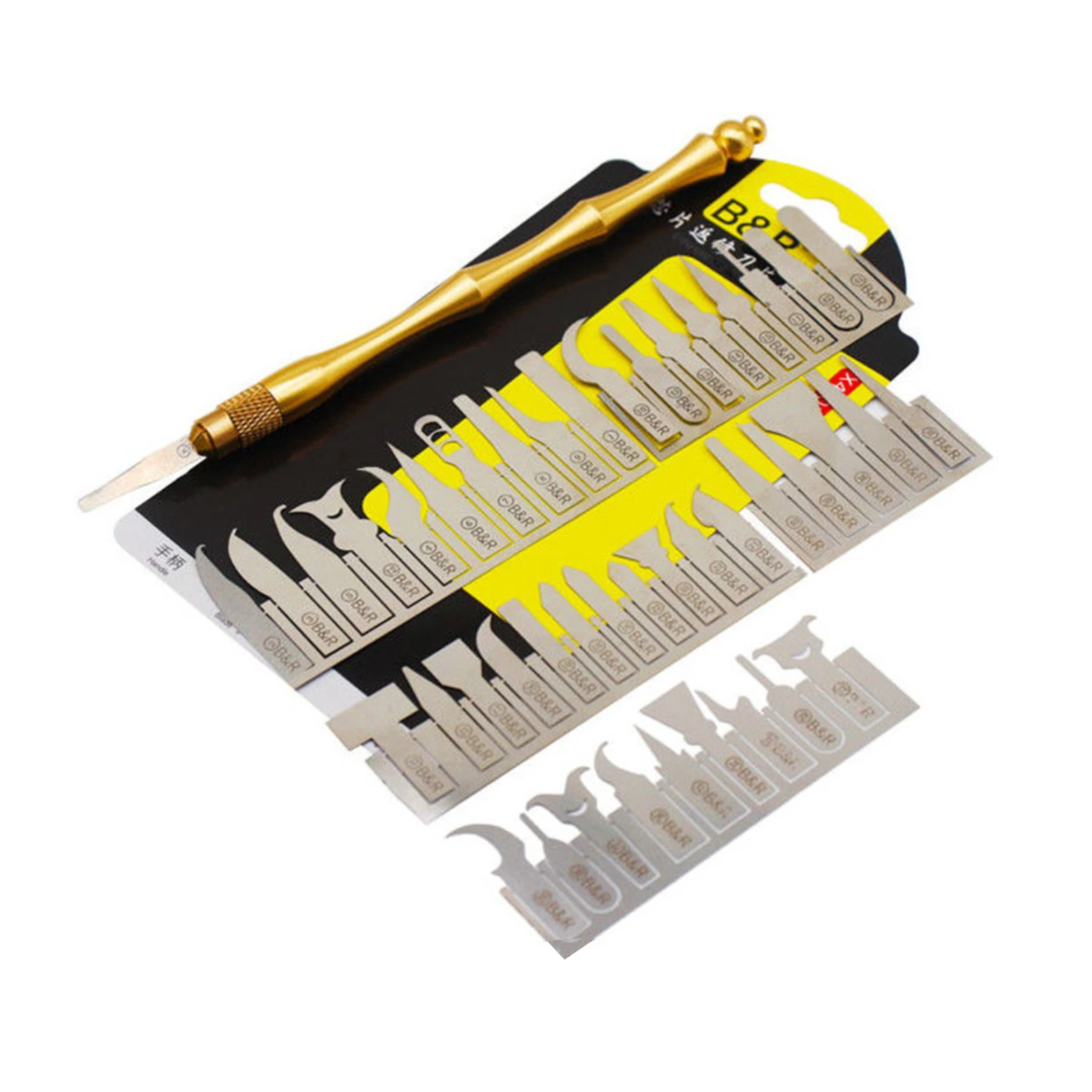 

43 IN 1 Blade Set CPU IC Chip Glue Remover Untra Thin Edge Scrapper For iPhone A8 A9 A10 A11 A12 A13 Motherboard BGA Repair Tool
