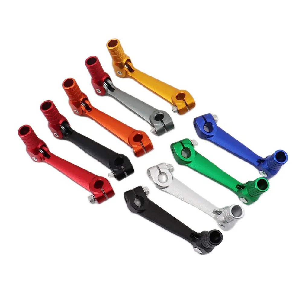 

Off road motorcycle aluminum alloy gear lever , modified for off-road use, environmentally friendly wear-resistant gear lever