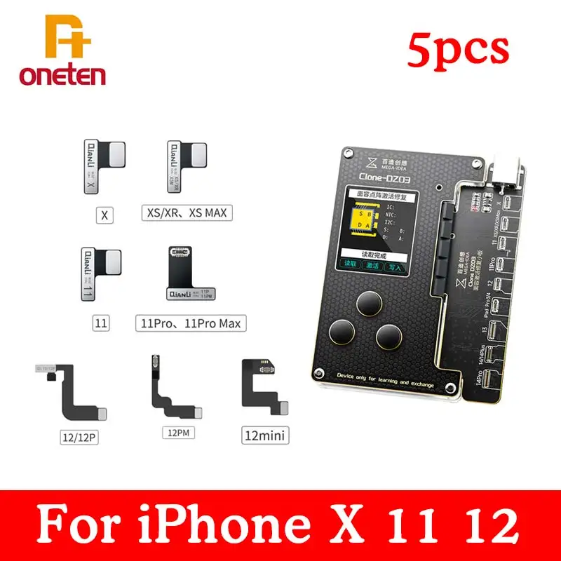 

5 шт./набор, гибкий кабель для ремонта iPhone X/11/12