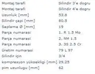 

220302 для поршневого кольца двигателя мм (+ m7m 1,6 8 в (3 / 4 цилиндра)