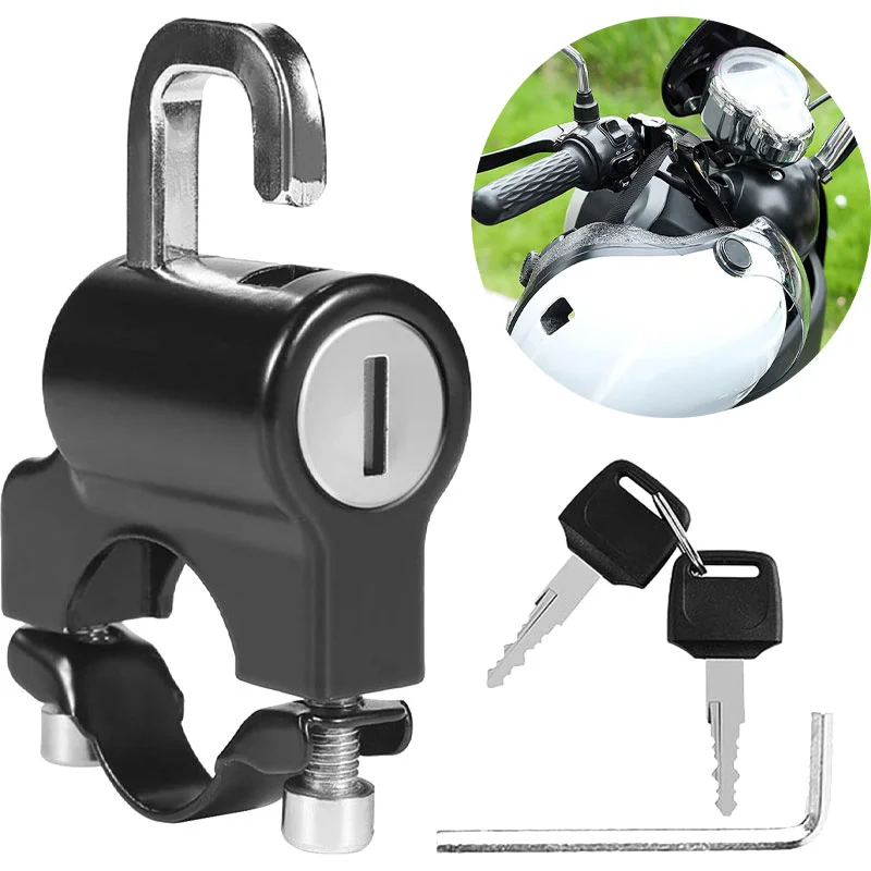 

For Honda Goldwing 1500 Grom Msx125 Hornet 250 600 900 Cb600f Motorcycle Accessories Scooter Anti Theft Lock Bicycle Helmet Lock