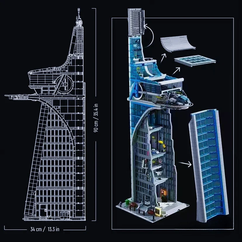 Конструктор Moc 76269 из пластика