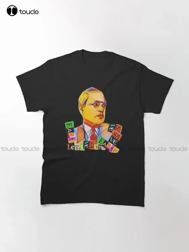 Классическая футболка Dr Ambedkar школьные рубашки для девочек модные забавные