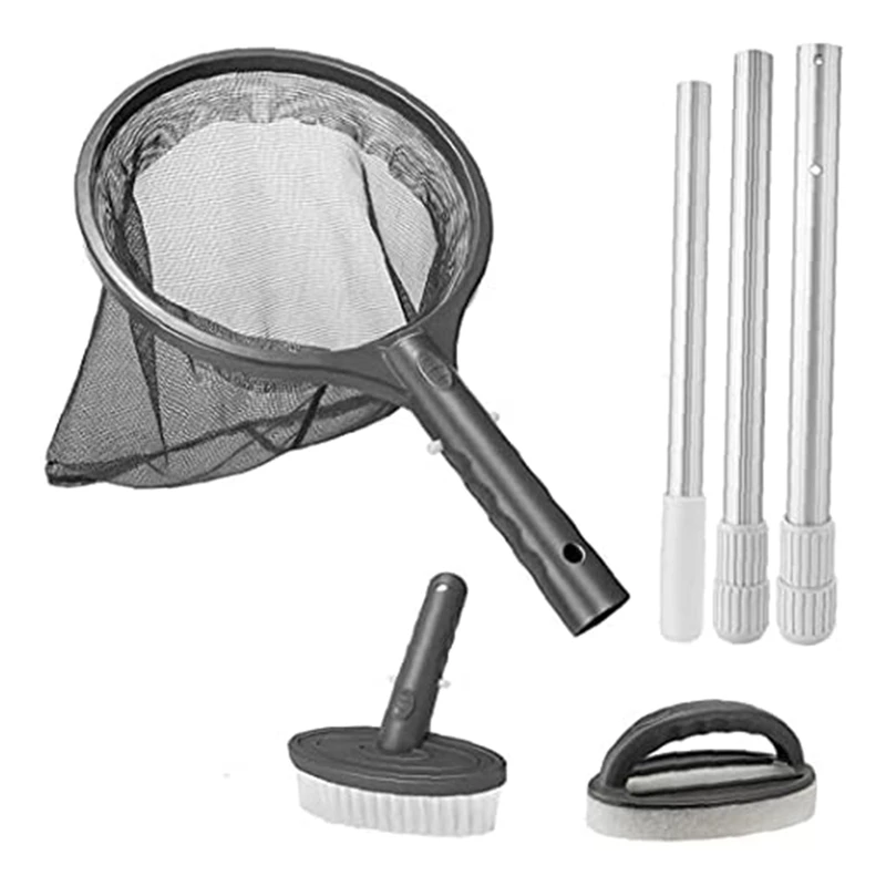 

Pool Cleaning Kit,Hot Tub Accessories Pool Net Attachment Set With Leaf Net, For Cleaning Swimming Pool Hot Tub And Spa