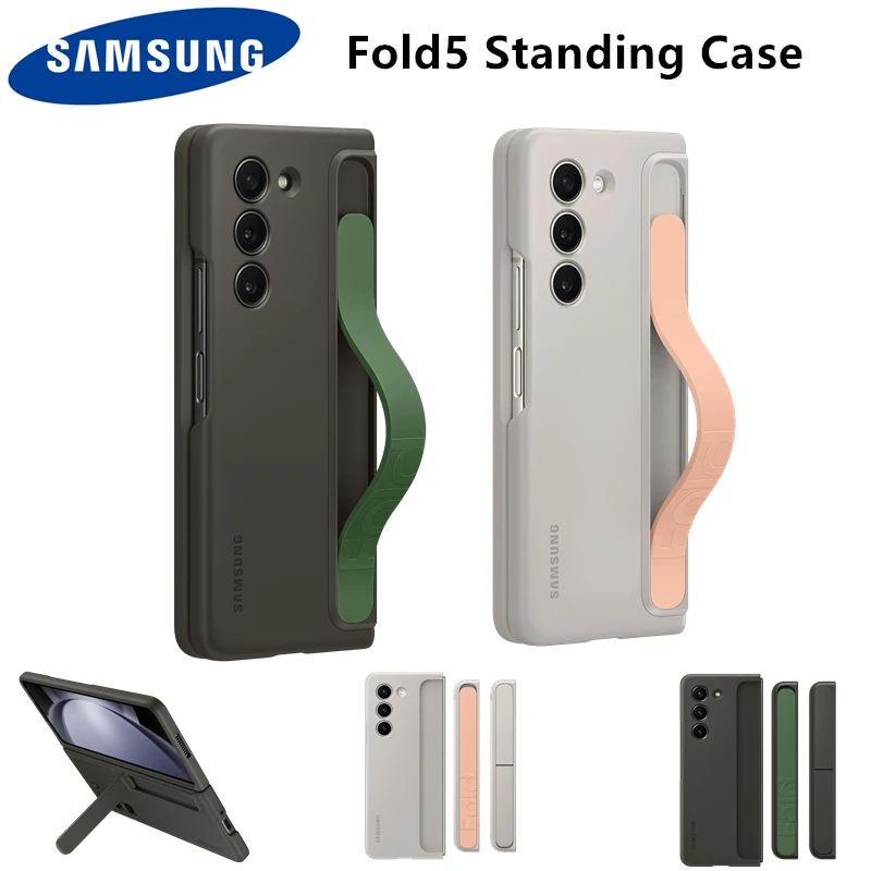 

Оригинальный Вертикальный чехол для Samsung Galaxy Z Fold5 с ремешком, защитный чехол для Samsung Galaxy Z Fold 5, EF-MF946